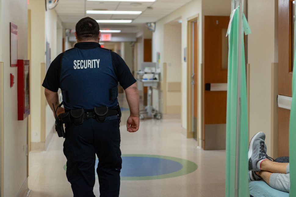 eagle eye protection group security officer for healthcare security