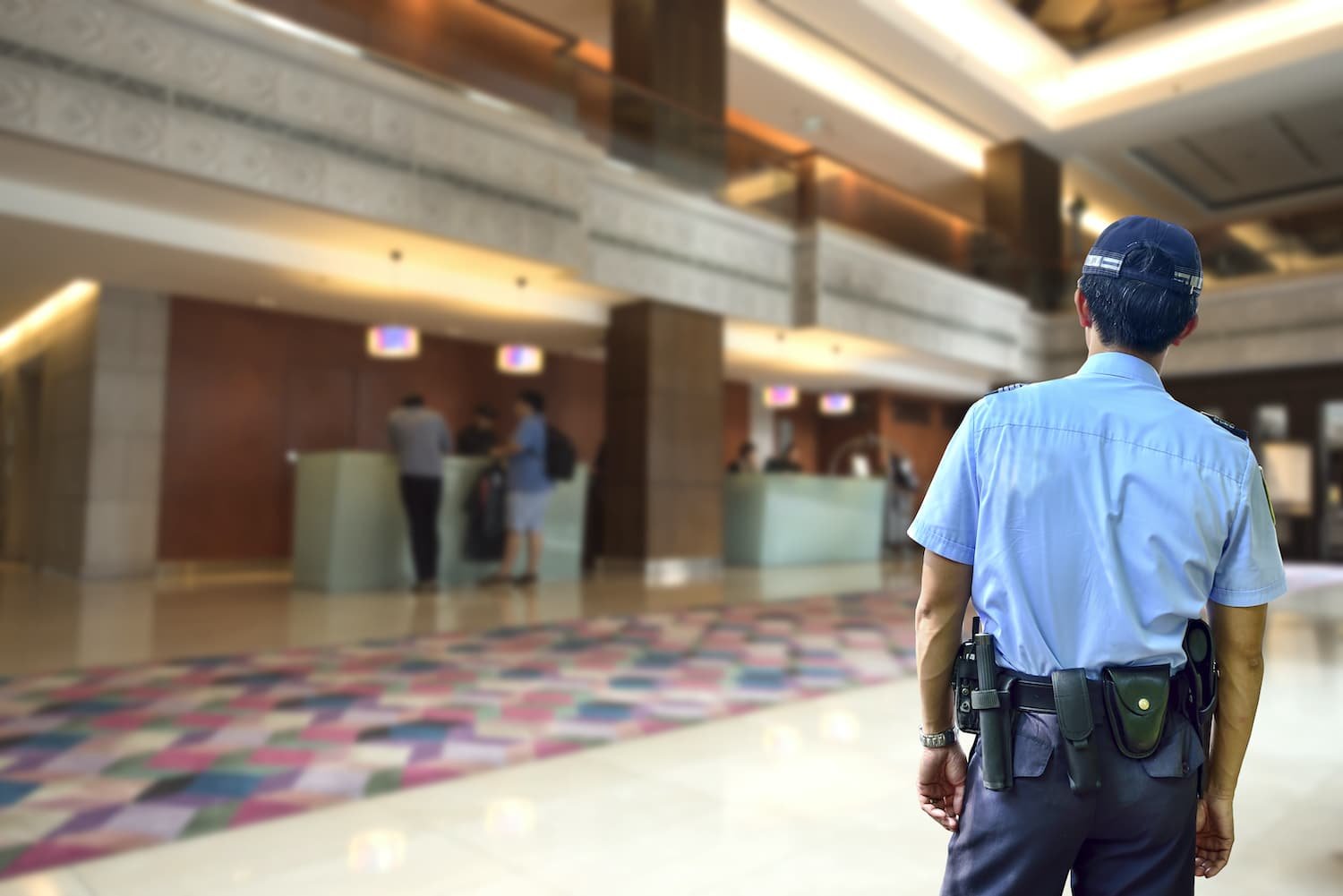 eagle eye protection group security officer for hotel security